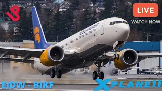 X-Plane 11 Live 🔴 | LevelUp 737-800 | Iceland Ops | Dublin - Keflavik | 🔴