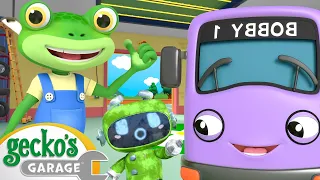 Grandma Gecko to the Rescue | Max the Monster Truck | Gecko's Garage | Animal Cartoons