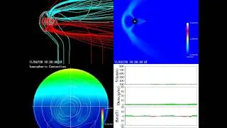 Magnetosphere Simulation from 02-28-2011