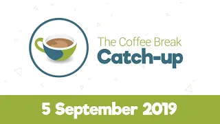 Join us for the live Coffee Break Catch-up