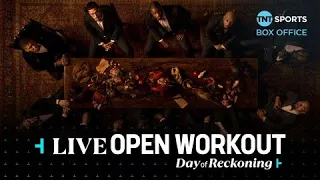 LIVE 🥊 Day of Reckoning Open Workout: Joshua v Wallin & Wilder v Parker