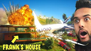 Michael's Flight CRASHES into FRANK's House! GTA 5 Skit