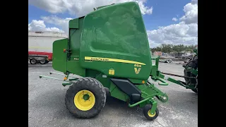 John Deere 854 Special Edition Cover Edge Baler and Computer