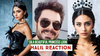 Sila Turkoglu Beautiful Princess Look !Halil Ibrahim Ceyhan Reaction