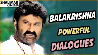 Balakrishna Best Powerful Punch Dialogues Back to Back || Telugu Punch Dialogues