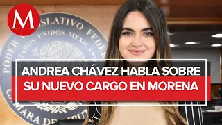 Andrea Chávez será la nueva Secretaría de Comunicación de Morena