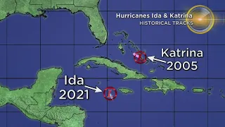 WEB EXTRA: Comparison Of Hurricanes Katrina And Ida