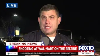 Police Chief Paul Prine on the shooting at the Walmart on the Beltline