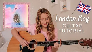 Taylor Swift London Boy Guitar Tutorial (Beginner) - Lover // Nena Shelby