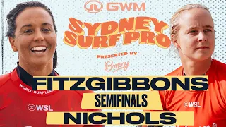 Sally Fitzgibbons vs Isabella Nichols I GWM Sydney Surf Pro presented by Bonsoy - SEMIFINAL