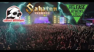 SABATON | GHOST DIVISION | THE GREAT TOUR | RELEASE ATHENS SUMMER  21/7/2022