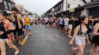 Laos new year 2022 | Luangprabang Pi Mai today | Laos Today | Happiest place in the world today