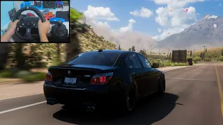 800HP BMW M5 E60 | Forza Horizon 5 Logitech G920 Gameplay