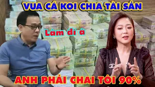 🔴TRỰC TIẾP: Vua Cá Koi chia tài sản cho Hà Thanh Xuân