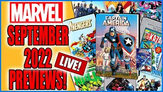Marvel Comics Previews September 2022 | Omnibus | Epic Collections | Trades | Collected Editions!