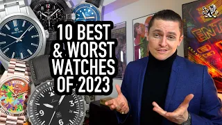 The 10 Best & Worst Watches Of 2023: Rolex, Grand Seiko, Citizen, Squale, Patek, Laco, Hublot & More