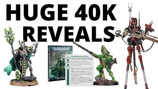 MASSIVE 40K Model and Rules Reveals - Necrons, Admech + Striking Scorpions from Warhammer Day!