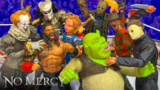 Horror Action Figure Match! Multiversal Championship!