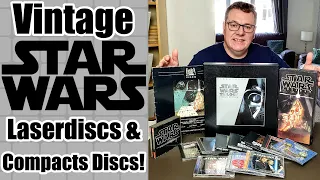 Vintage Star Wars Soundtracks On Laserdisc and CD - This was the 80's and 90's!