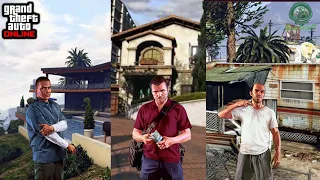 How To Get Inside Micheal, Franklin & Trevor's Houses in GTA Online