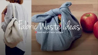 How to Turn Fabric Scraps into Works of Art - Zero Waste Beautiful Life | Comfort Works