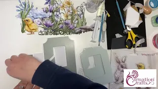 Carnation Crafts Into Spring FB Live Demo