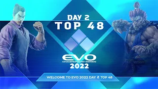 EVO 2022 Tekken 7, Top 48 || Arslan Ash, Knee, Super Akouma, KHAN, Nobo, Gen, Shadow 20z, chanel