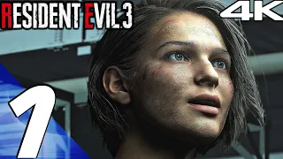 RESIDENT EVIL 3 Remake - Gameplay Walkthrough Part 1 - Prologue (4K 60FPS)