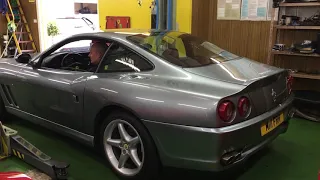 This is how the Ferrari 550 Maranello should’ve sounded when it first came out of the show room