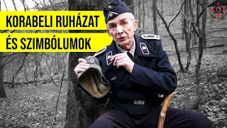 Fekete Béla bácsi hagyományőrző rögtönzött bemutatója a 100 katona emléktúrán