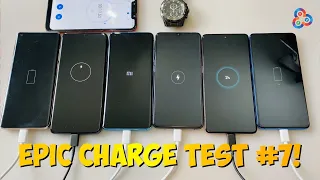 Mi 10 Pro vs S20 Ultra vs Mi 10 vs Realme X2 Pro vs Galaxy A71 vs Mi 9T Pro - EPIC Charge Test #7!