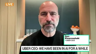 Uber's Khosrowshahi on Strong Ride Demand, AII