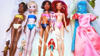 Disney Princess Dress Transformation~ DIY Miniature Ideas for Barbie Wig, Dress, Faceup,and More!DIY