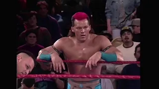 WWF Raw 2/22/1993 - Shawn Michaels & The Beverly Brothers vs. The Nasty Boys & Tatanka (Part 1)