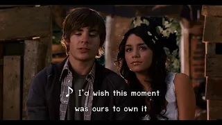 high school musical - right here, right now.