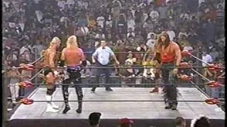 The Outsiders vs. Lex Luger & DDP [1of2] - WCW Monday Nitro 8/18/97 (HQ)