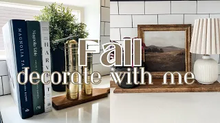*NEW* FALL DECORATE WITH ME 2023 | Neutral fall decor, baking, and decluttering