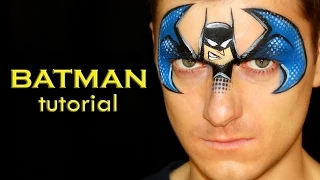 Batman Mask — Easy & Cool Face Painting & Makeup