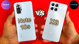 Honor X8 Vs Redmi Note 10s Full Comparison | Which Phone is better To Buy !!!