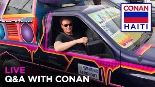 Live Q&A: "Conan Without Borders: Haiti" | Conan Without Borders