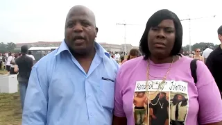 Kendrick Johnson's Parents at The March on Washington (8.28.13)