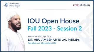 IOU Open House Fall 2023 - Session 2