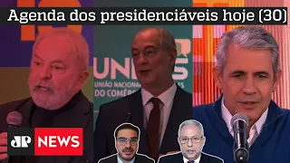 Confira agenda de Lula, Ciro Gomes, Felipe d’Ávila e demais candidatos à presidência