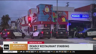 Man fatally stabbed inside popular restaurant in Long Beach