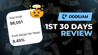 I Tried OddsJam +EV Betting for 30 Days | Results ($6k Profit?!)