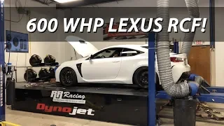 RR Racing Supercharged RCF makes 600whp!