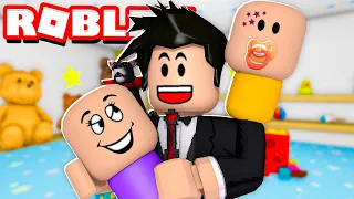 LOKIS VIROU PAPAI NA CRECHE | Roblox - Twilight Daycare