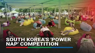 The contest everyone wants to win - South Korea's 'Power Nap' competition