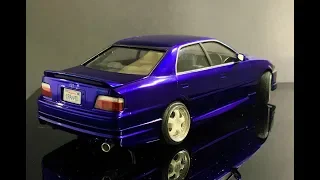[Full build] Toyota Chaser jzx100 Make It 1/24 Scale step by step build (Aoshima)