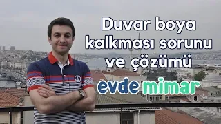 Duvar Boya Kalkması ve Boya Tutmaması Durumunda Yapılması Gerekenler